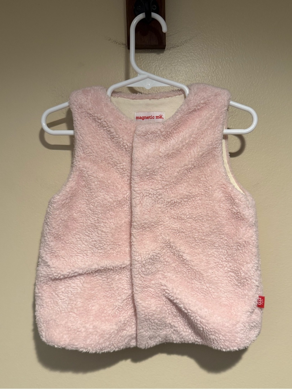 Magnetic Me Minky Fur Vest 18-24 months